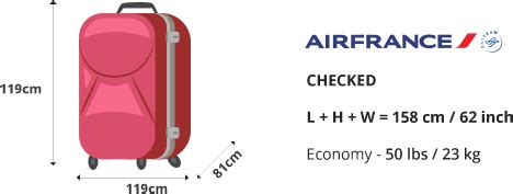 air france carry on allowance.